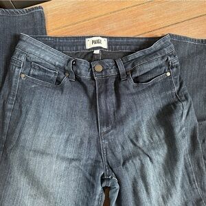 PAIGE Women’s Deep Indigo Relaxed Jeans